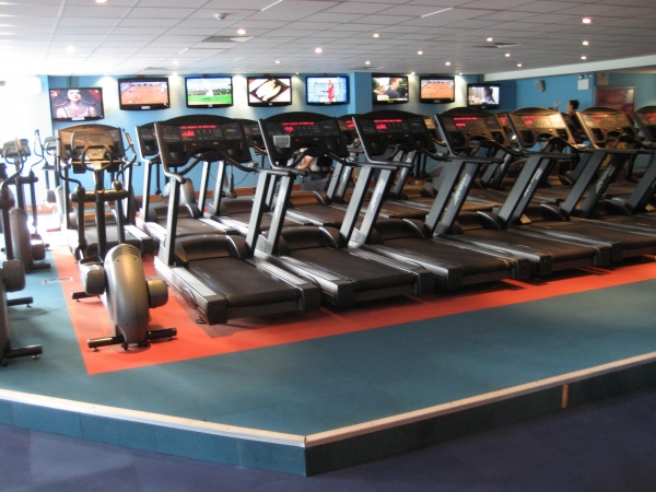 Acoustic Isolation of Sports & Health Clubs - Floating Floors - Mason UK