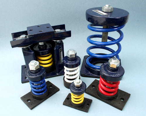 A Variety of Acoustic Spring Mounts