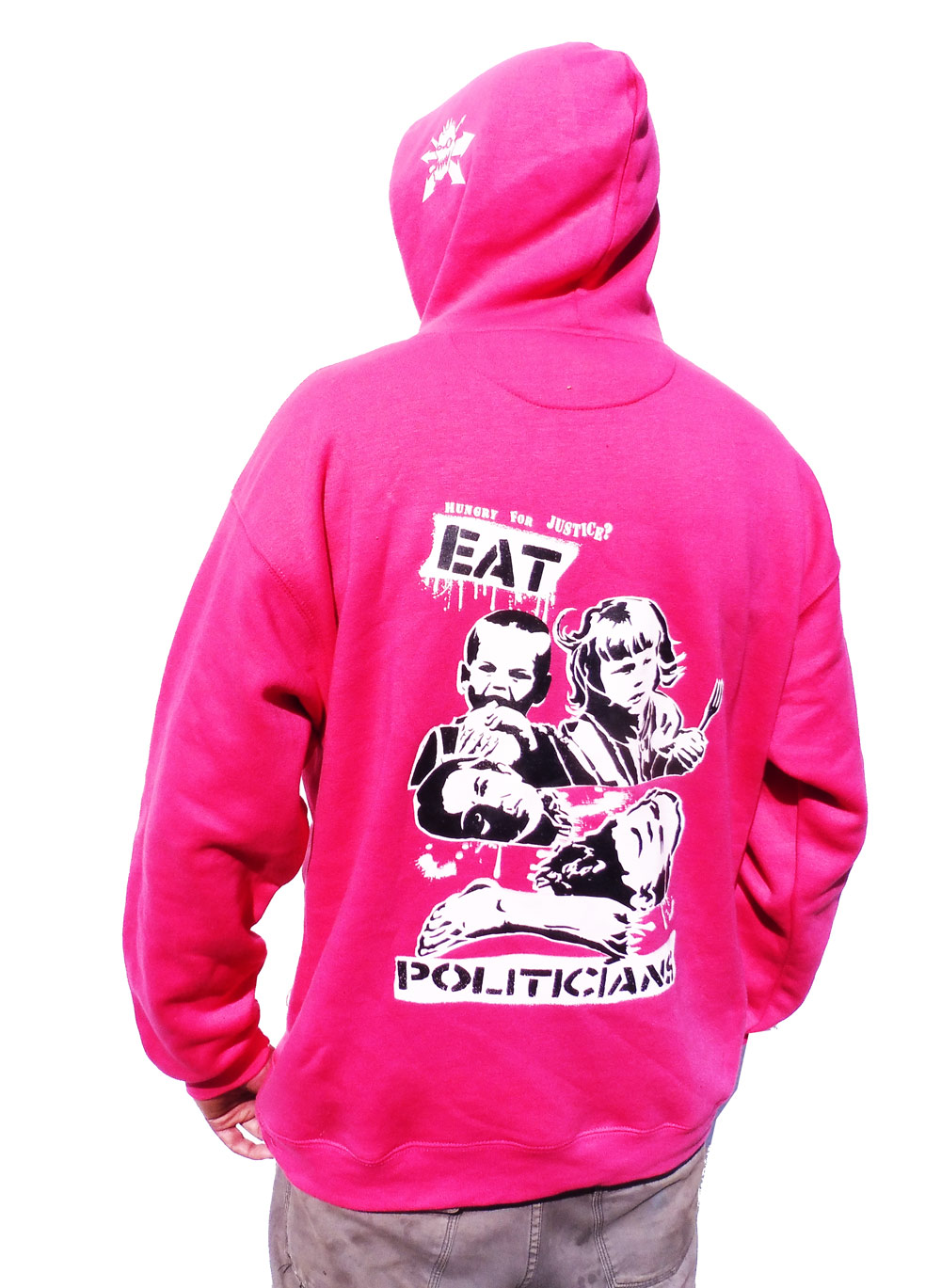 Revolting Mass / MAS - Eat Politicians Colour Hoodie