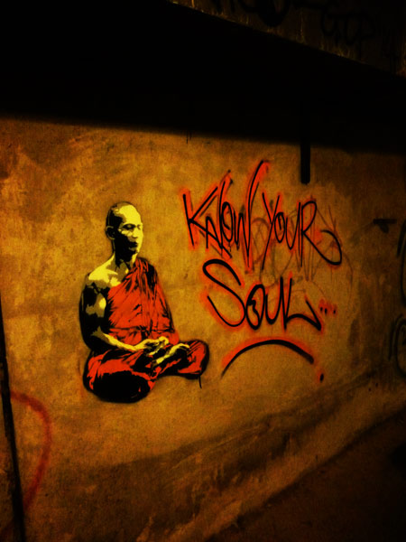 Know Your Soul - Street Art Graffiti