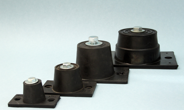 ND Double Deflection Rubber Mounts