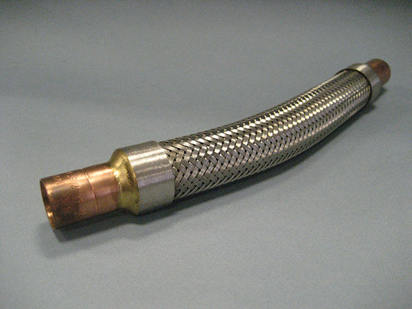 Flexible Hose with Femal Copper Sweat Ends